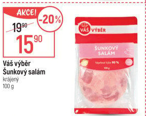 Salám šunkový Váš Výběr
