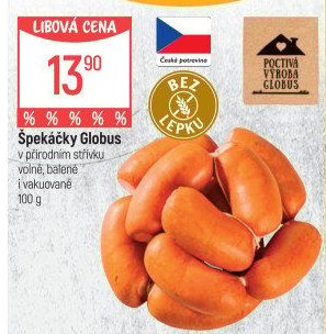 Špekáčky Globus