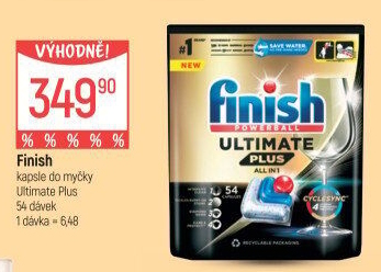 Tablety do myčky Finish Ultimate Plus