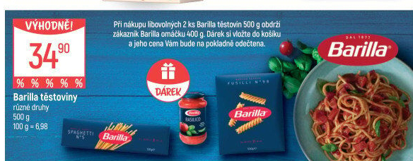 Těstoviny Barilla