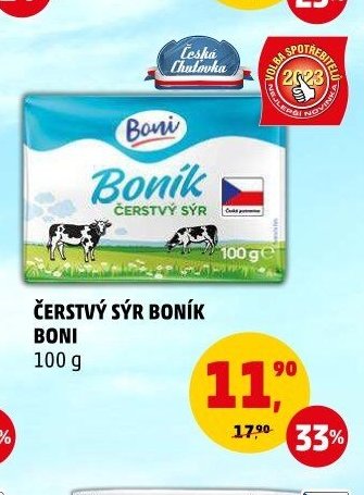 ČERSTVÝ SÝR BONÍK BONI