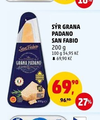 Sýr Grana Padano San Fabio