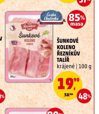 Šunkové koleno Řezníkův talíř krájené 100g