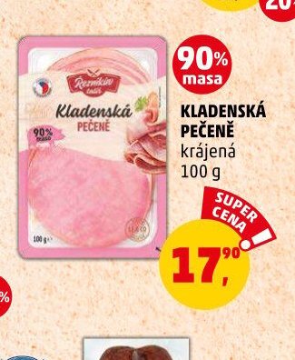 Kladenská pečeně krájená 100g