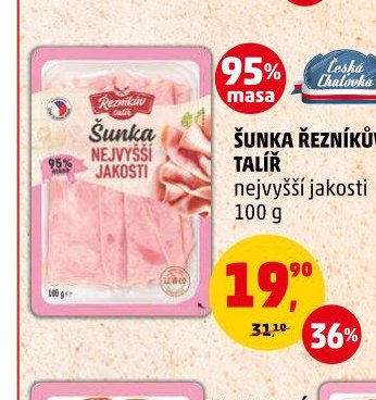 Šunka Řezníkův talíř nejvyšší jakosti 100g