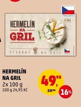 Hermelín na gril