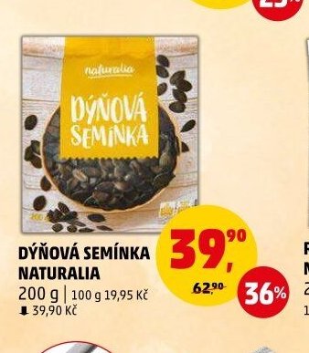 Dýňová semínka Naturalia