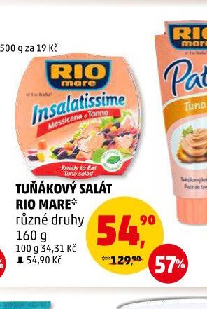 TUŇÁKOVÝ SALÁT RIO MARE