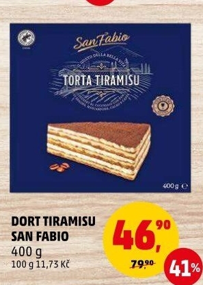 Dezert Tiramisu San Fabio