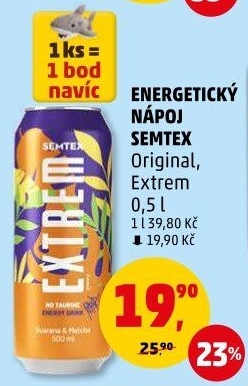 Energetický nápoj Semtex