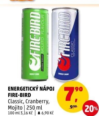 Energetický nápojFire-Bird