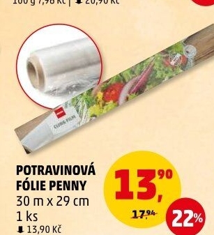 Fólie potravinová Penny