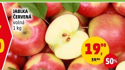 Jablka červená