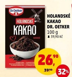 Kakao holandské Dr. Oetker