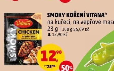 Koření Smoky Vitana