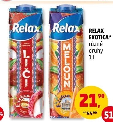 Nápoj Exotica Relax