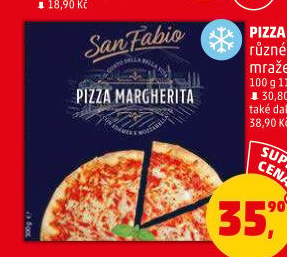 Pizza mražená San Fabio