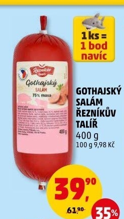 Salám Gothaj Řezníkův talíř