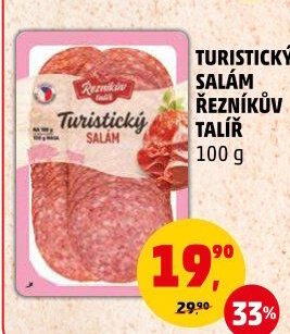 Salám turistický Řezníkův talíř