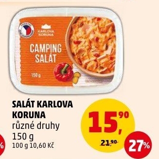 Saláty Karlova Koruna