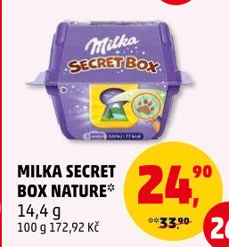 Secret box Milka