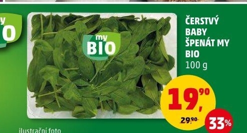 Špenát baby My BIO