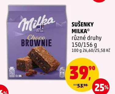 Sušenky Milka