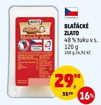 Sýr Blaťácké zlato Madeta