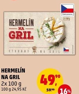 Sýr hermelín Na gril Penny
