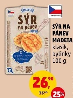 Sýr na pánev Madeta