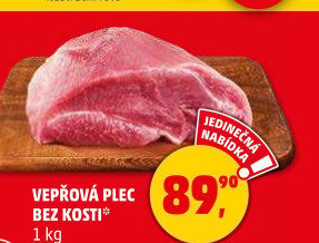 Vepřová plec bez kosti