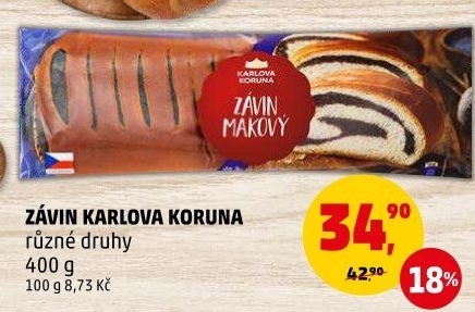 Závin Karlova Koruna
