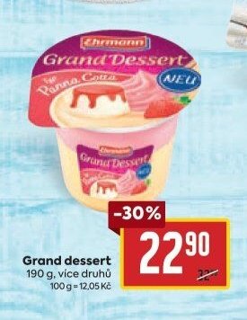 Ehrmann Grand dessert