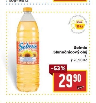 Solmio Slunečnicový olej