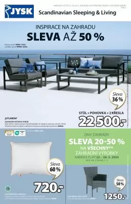 akční leták Jysk 22.5.2024-28.5.2024