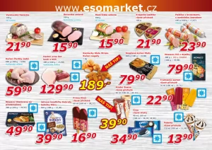 akční leták ESO MARKET 29.5.2024-9.6.2024