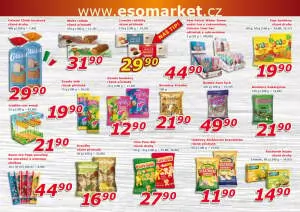 akční leták ESO MARKET 29.5.2024-9.6.2024