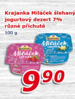 Jogurtový dezert Miláček Krajanka