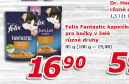 Kapsičky pro kočky Fantastic Felix Purina