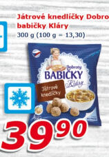 Knedlíčky játrové mražené Dobroty Babičky Kláry