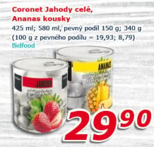 Kompot jahody Coronet