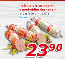 Paštika s brusinkami Váhala