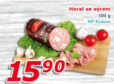 Salám Horal se sýrem Krásno