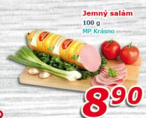 Salám jemný Krásno