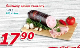 Salám šunkový zauzený Krásno