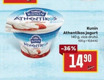 Kunín Athentikos jogurt
