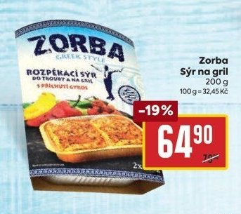 Zorba Sýr na gril