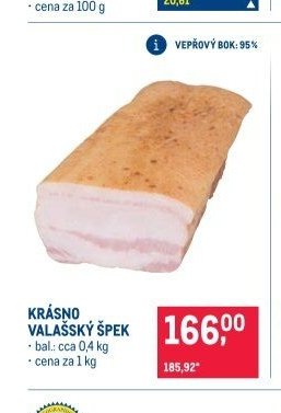KRÁSNO VALAŠSKÝ ŠPEK