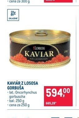KAVIÁR Z LOSOSA GORBUŠA
