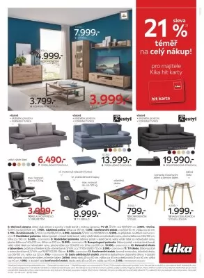 akční leták Kika nábytek 27.5.2024-9.6.2024